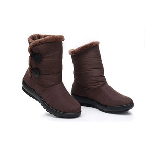 Bota Nevasca de Inverno Casual Impermeável